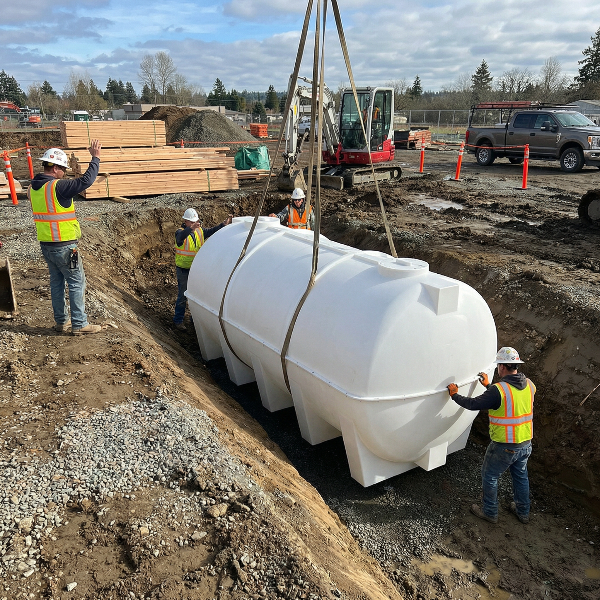 Premium Fiberglass Water Tank